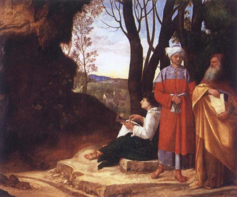 Giorgione The Three Philosophers