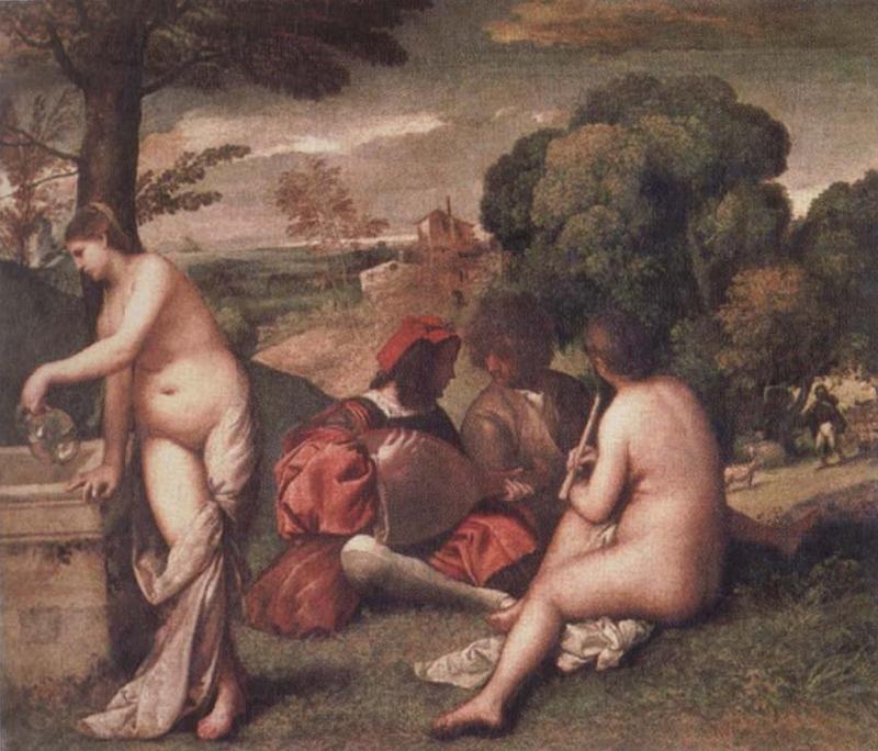 Giorgione The Pastoral Concert