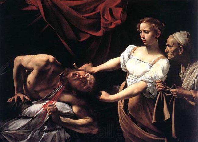 Caravaggio Judith Beheading Holofernes