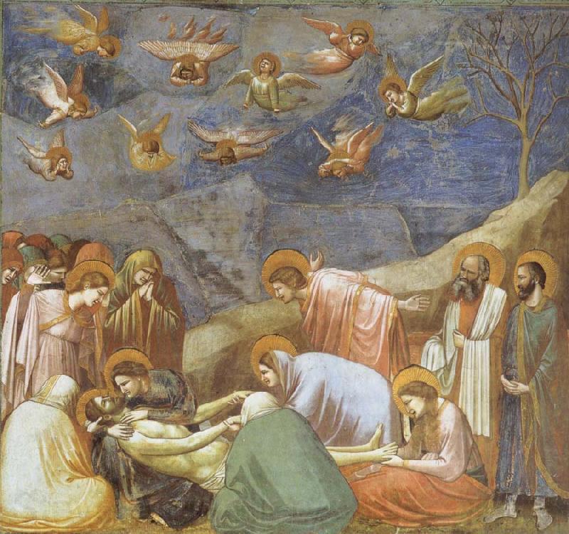 Giotto Bewening of Christ