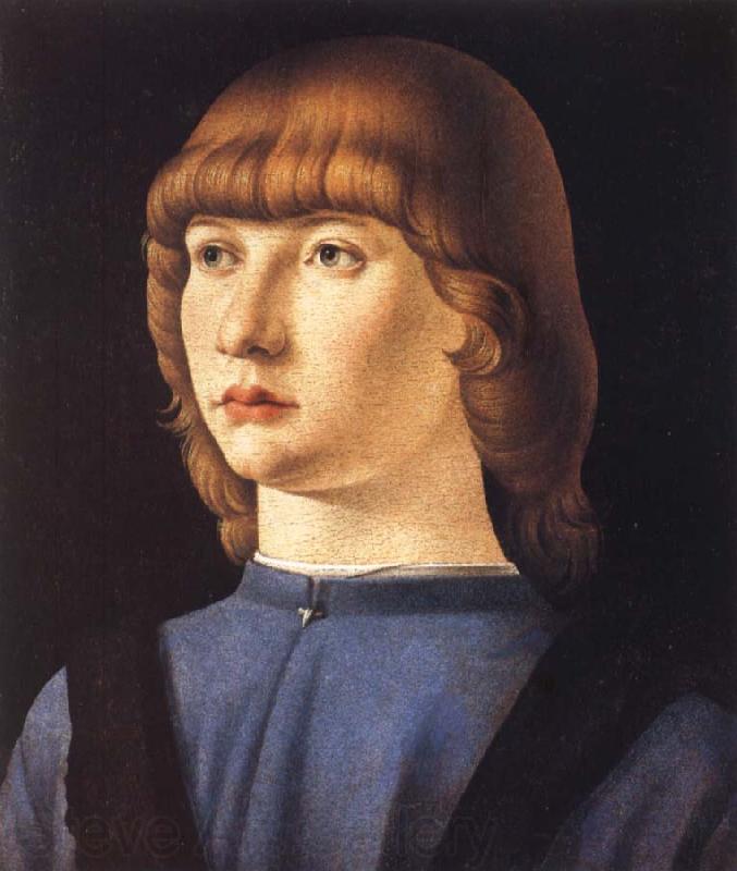 Jacometto Portrait of a boy