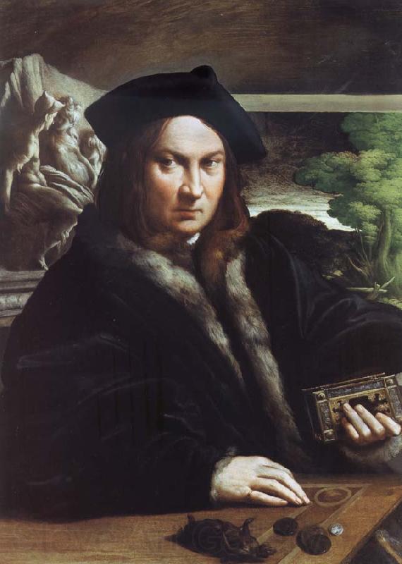 PARMIGIANINO Portrait of A man