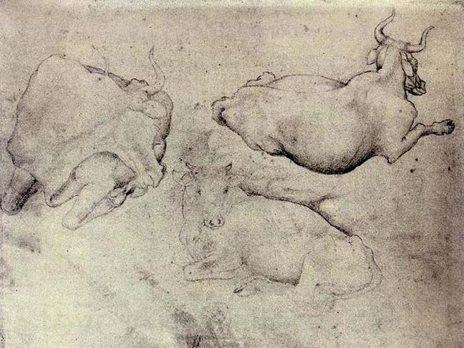 PISANELLO Three Cows