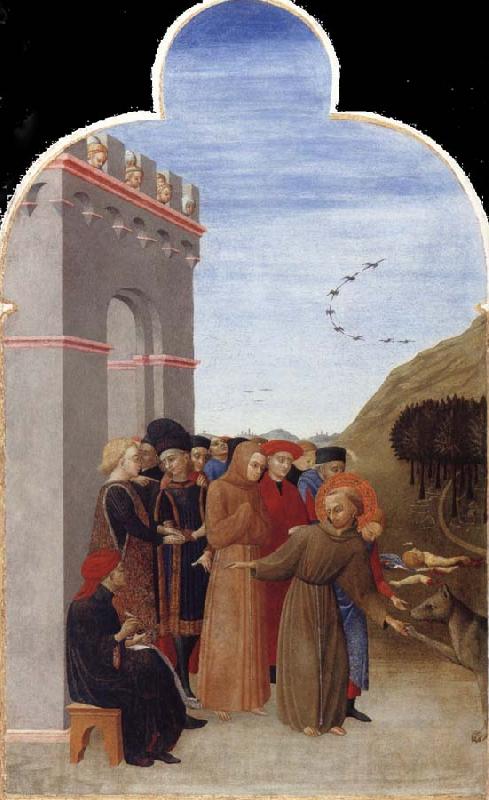 SASSETTA The Legend of the Wolf of Gubbio