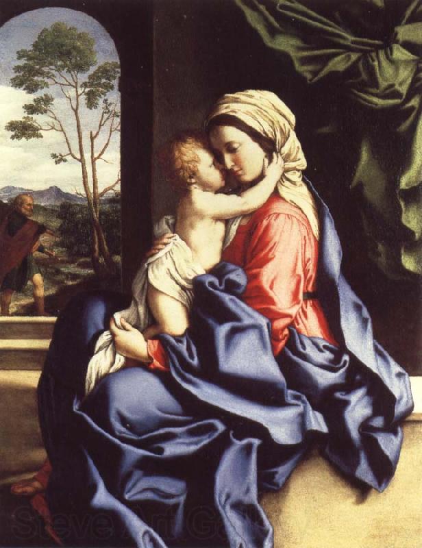 SASSOFERRATO The Virgin and Child Embracing