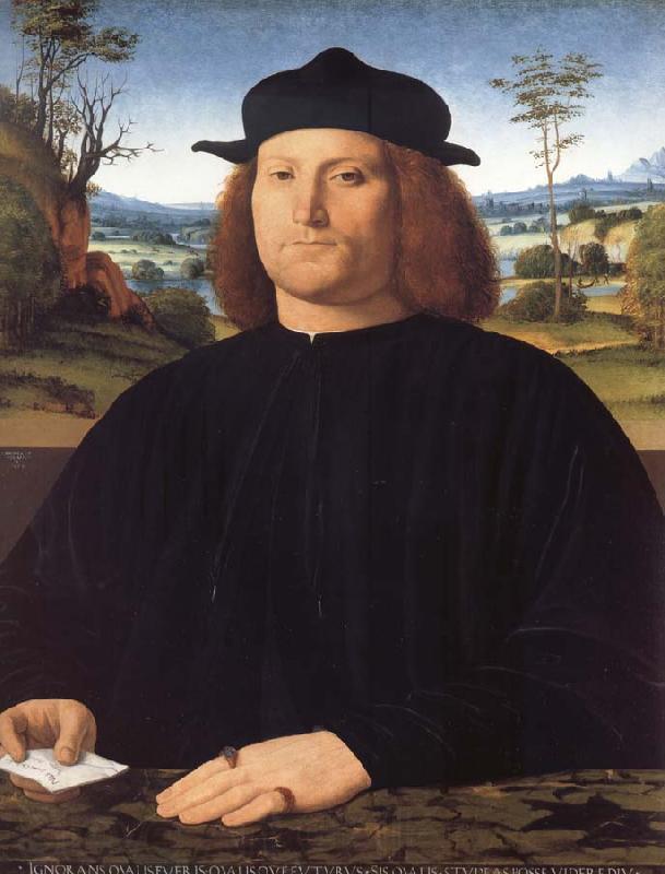 Solario Portrait of Giovanni Cristoforo Longoni