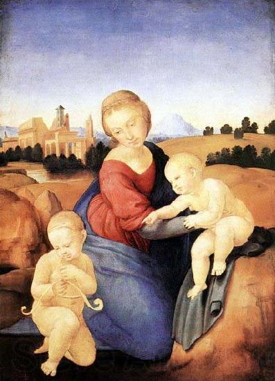 Raffaello Madonna and Child with the Infant St John