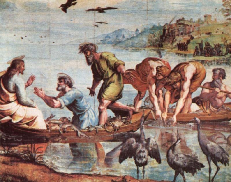 Raphael The Miraculous Draught of fishes