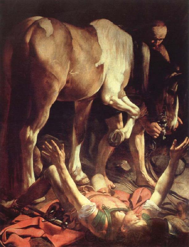 Caravaggio the conversion on the way to damascus