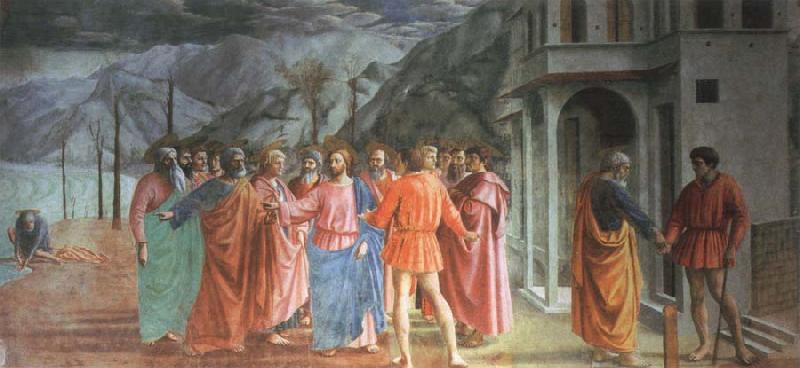 MASACCIO Tribute money