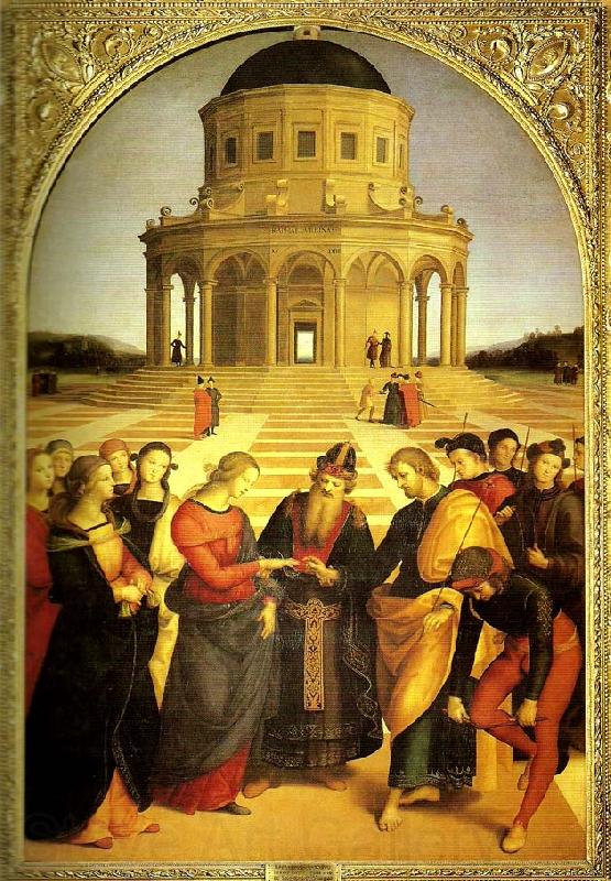 Raphael marriage of the virgin