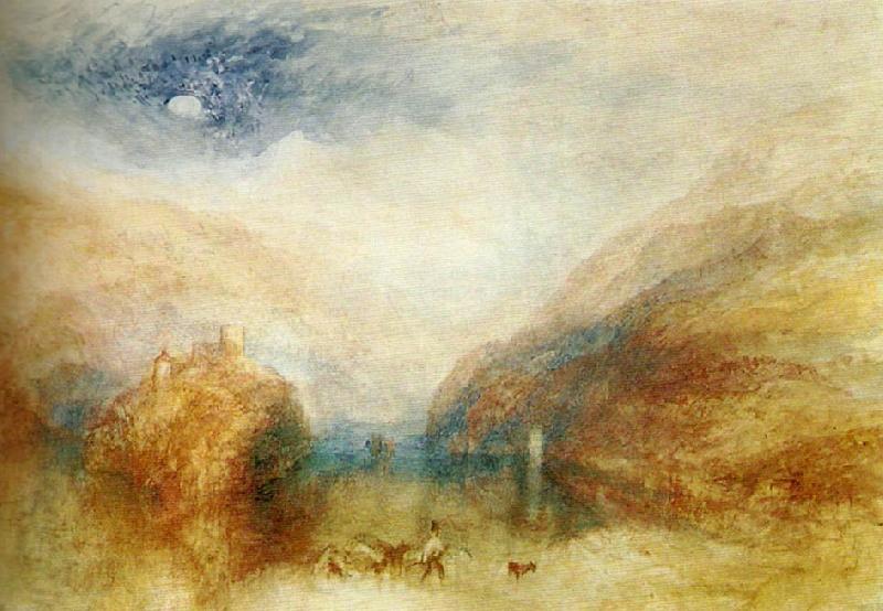 J.M.W.Turner the visit to the tomb