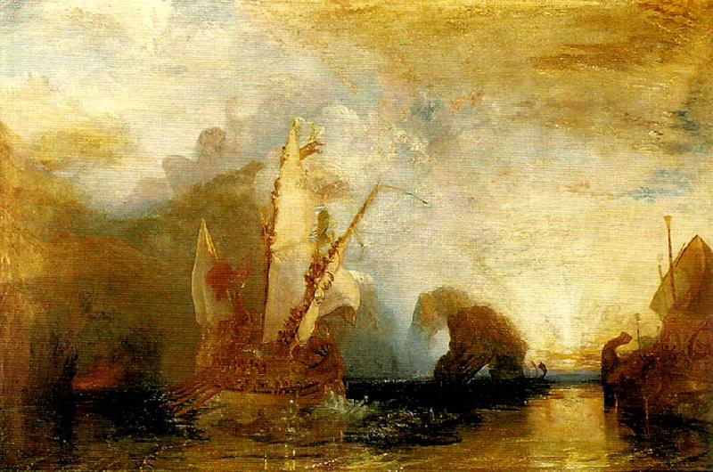 J.M.W.Turner ulysses deriding polyphemus-homer's odyssey