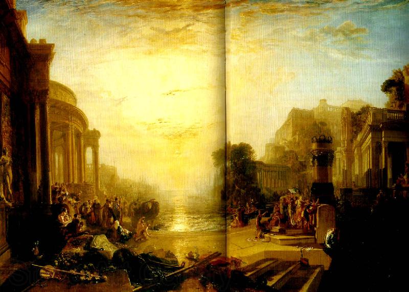 J.M.W.Turner the deline of the carthaginian empire