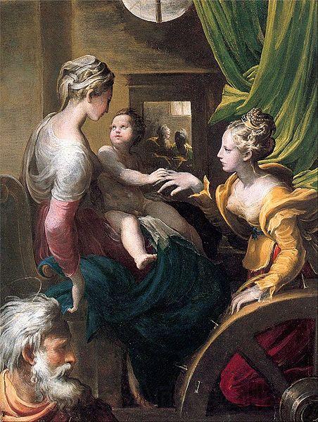 PARMIGIANINO Mystic Marriage of Saint Catherine