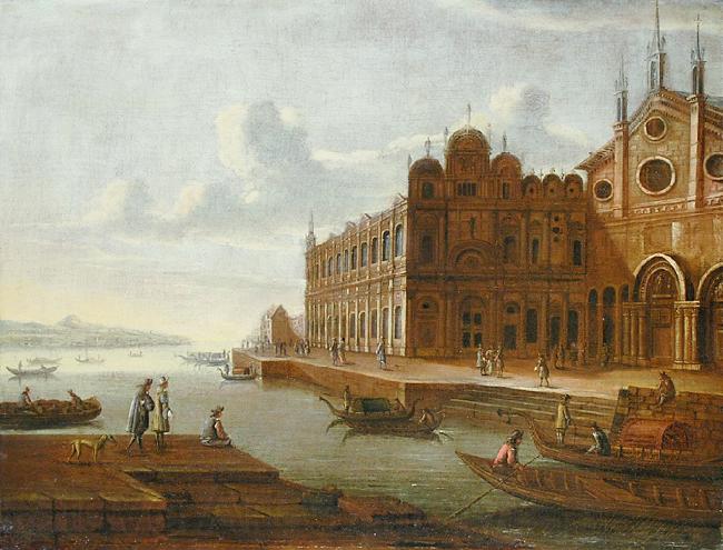 Anonymous Fancy portraial of the Scuola Grande di San Marco