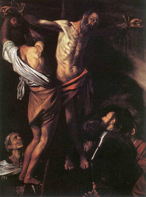 Caravaggio Crucifixion of Saint Andrew