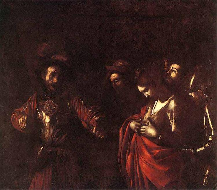 Caravaggio Martyrdom of Saint Ursula