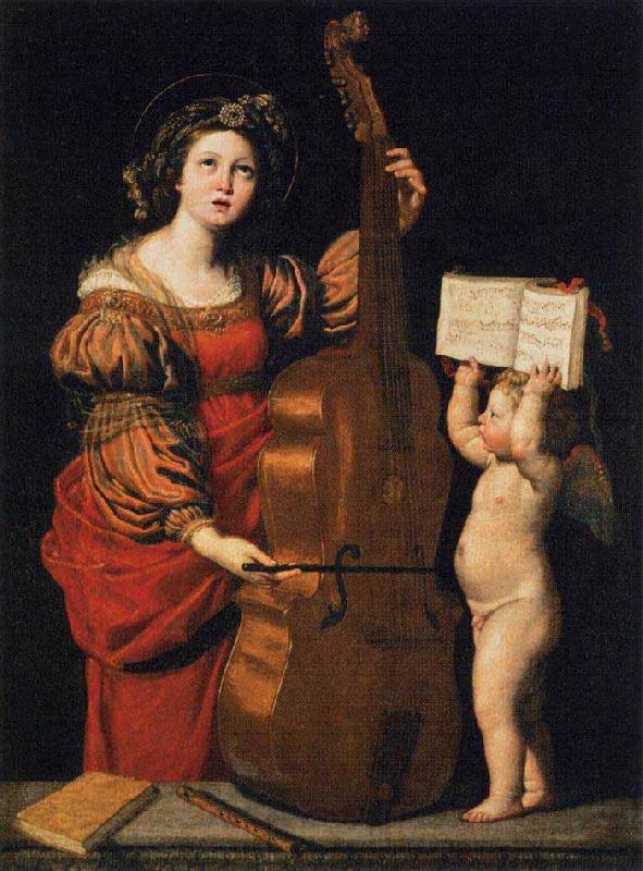 Domenichino St Cecilia