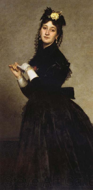 Carolus-Duran Woman with a Glove