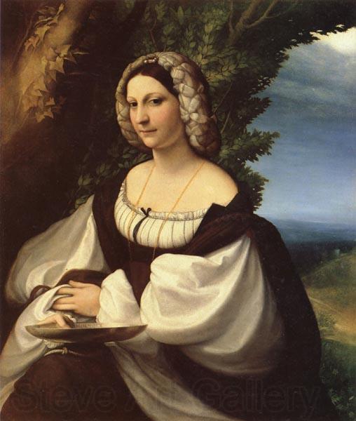 Correggio Portrait of a Lady