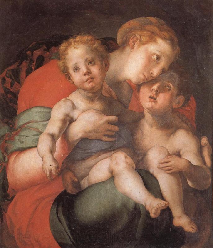 Pontormo Madonna and Child with the Young St.John