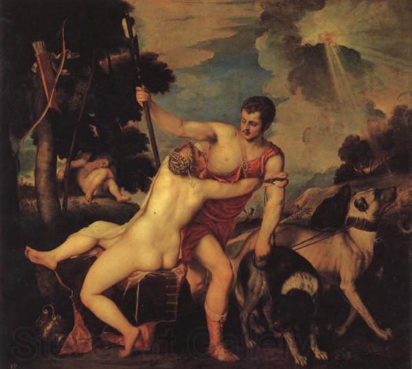 Titian Venus and Adonis