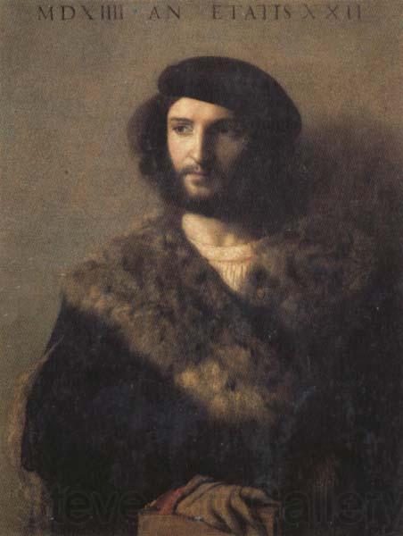 Titian Portrait of a Man