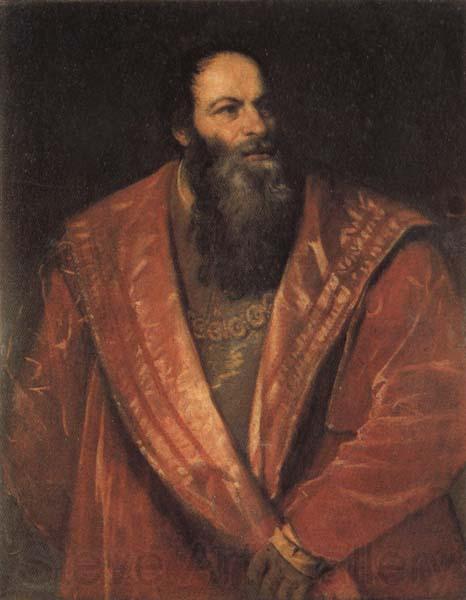 Titian Portrait of Pietro Aretino