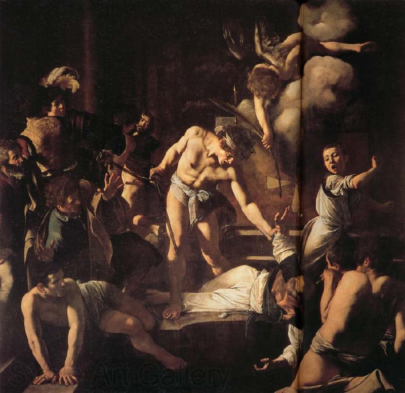 Caravaggio Martyrdom of St.Matthew