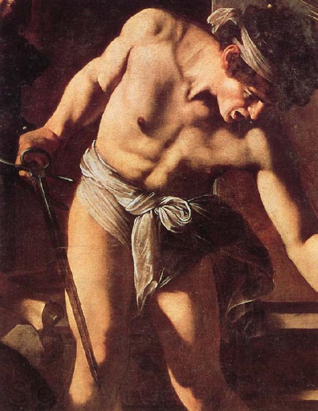 Caravaggio Details of Martyrdom of St.Matthew