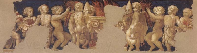 Correggio Frieze depicting the Christian Sacrifice