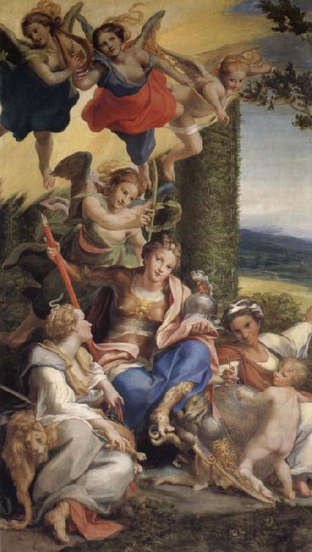 Correggio Allegory of Virtue