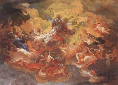 Baciccio The Apotheosis of St Ignatius (mk08)