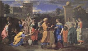 Poussin Eliezer and Rebecca (mk05)