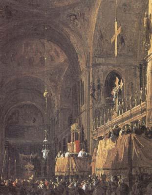 Canaletto Interior of San Marco (mk25)