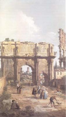 Canaletto Rome The Arch of Constantine (mk25)