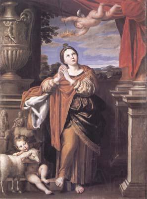 Domenichino St Agnes (mk25)