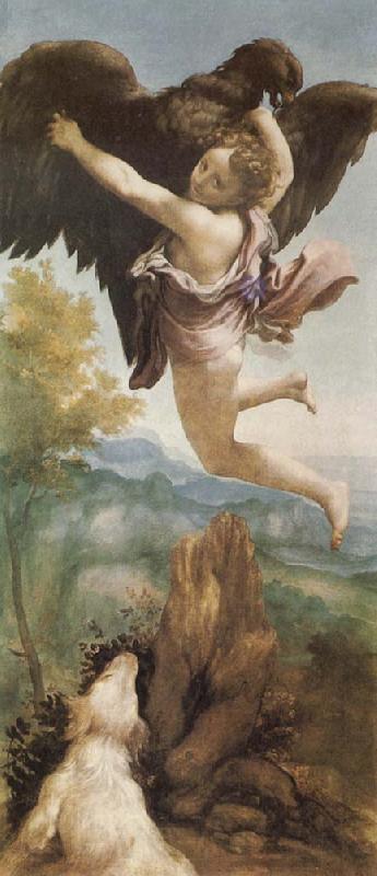 Correggio The Abduction of Ganymede