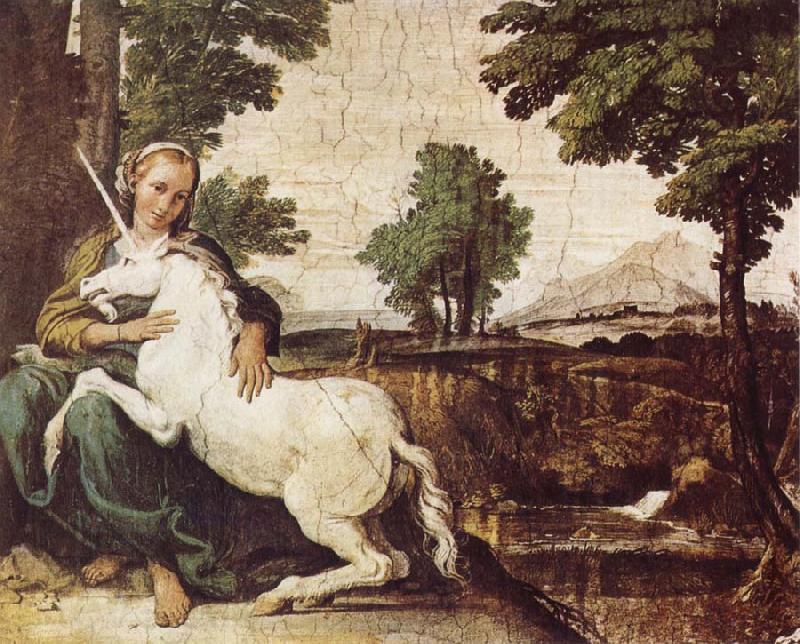 Domenichino The Maiden and the Unicorn