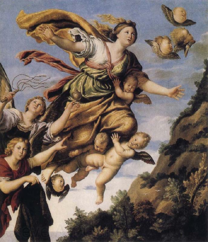 Domenichino The Assumption of Mary Magdalen into Heaven